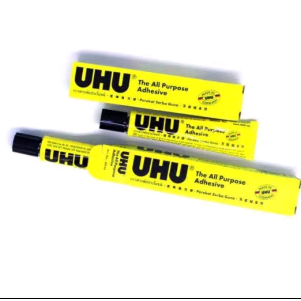 UHU All Purpose / Lem UHU / Lem Serbaguna / Perekat 20 ML ,60 ML ,125 ML