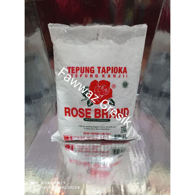 TEPUNG TAPIOKA Kanji RoseBrand ROSE BRAND 500gr - Tepung Kanji 500 gr