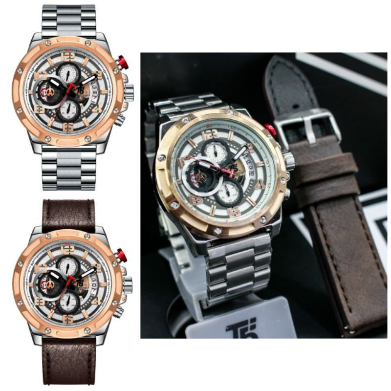 Jam Tangan Pria T5 H 3706 H3706 Original SPECIAL PACKAGE