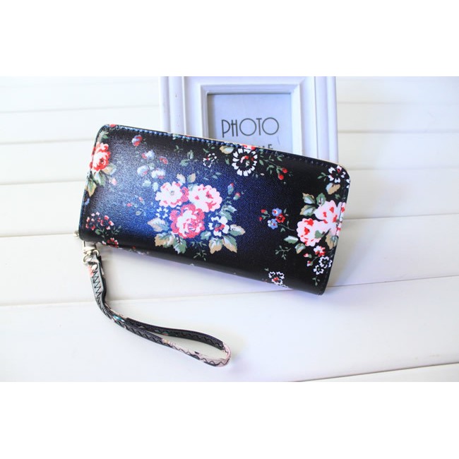 Flower Shabby Chic Long Wallet | Dompet - Sw023