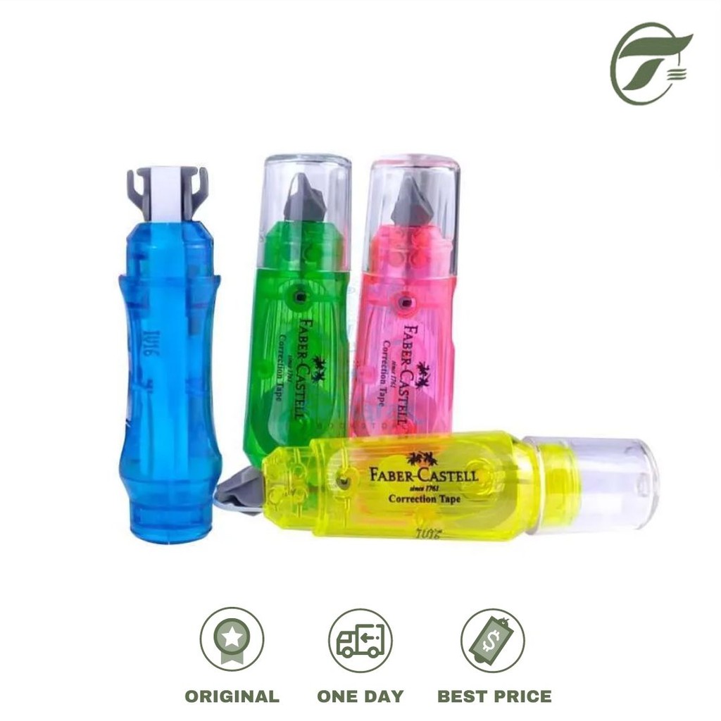 

CORRECTION TAPE MINI 161801/IS19 BODY COLORS 6MX5MM FABER CASTEL