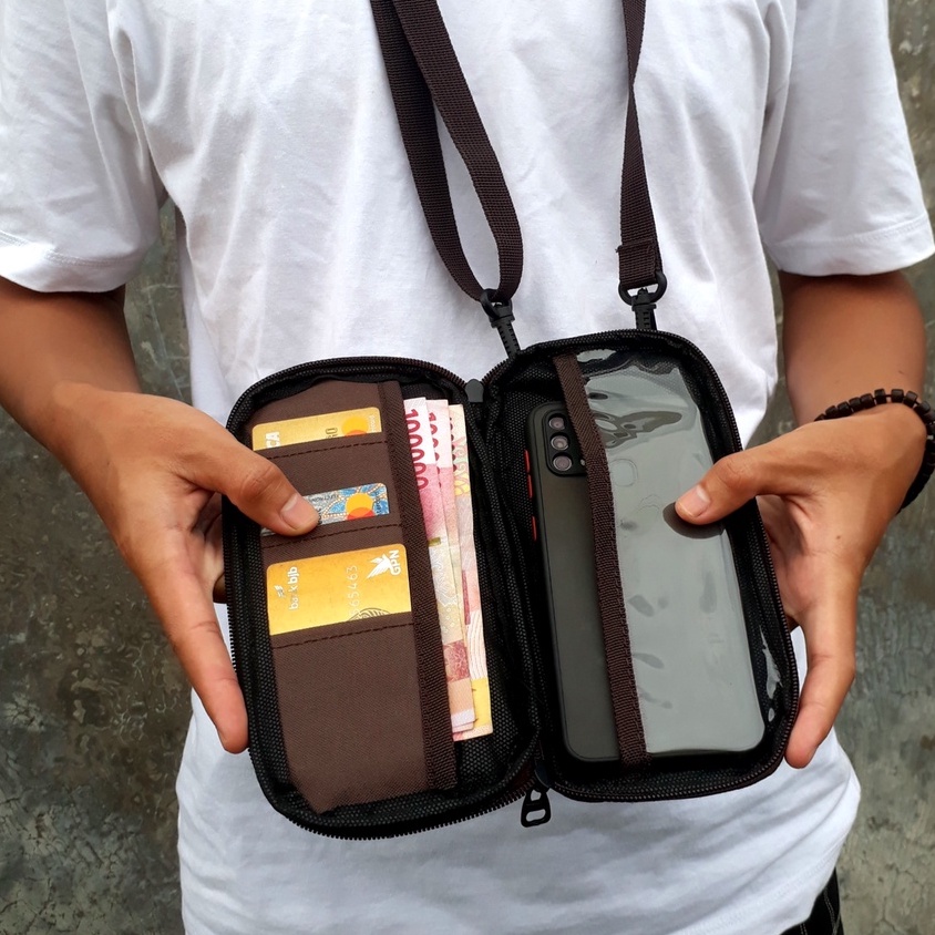 Rancis Jaya - Dompet Hp Kartu YLTD | Tas Selempang Mini Hp Hanging wallet Termurah