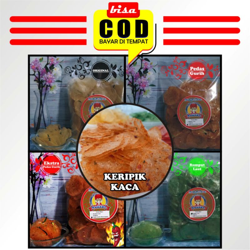 

Murah Keripik Kaca / Kripca / Kirca / Beledag Netto 250gr