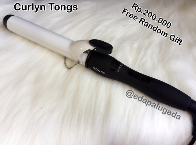 curlyn tongs pro sonar , catok curly, catok keriting, sonar SN-113 , catokan 2in1, catokan keriting