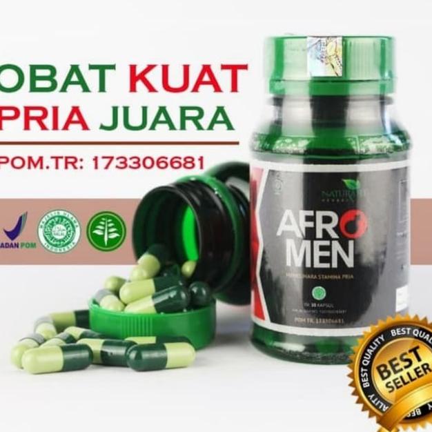 Afromen 100% Asli Obat Herbal Pria Resmi BPOM