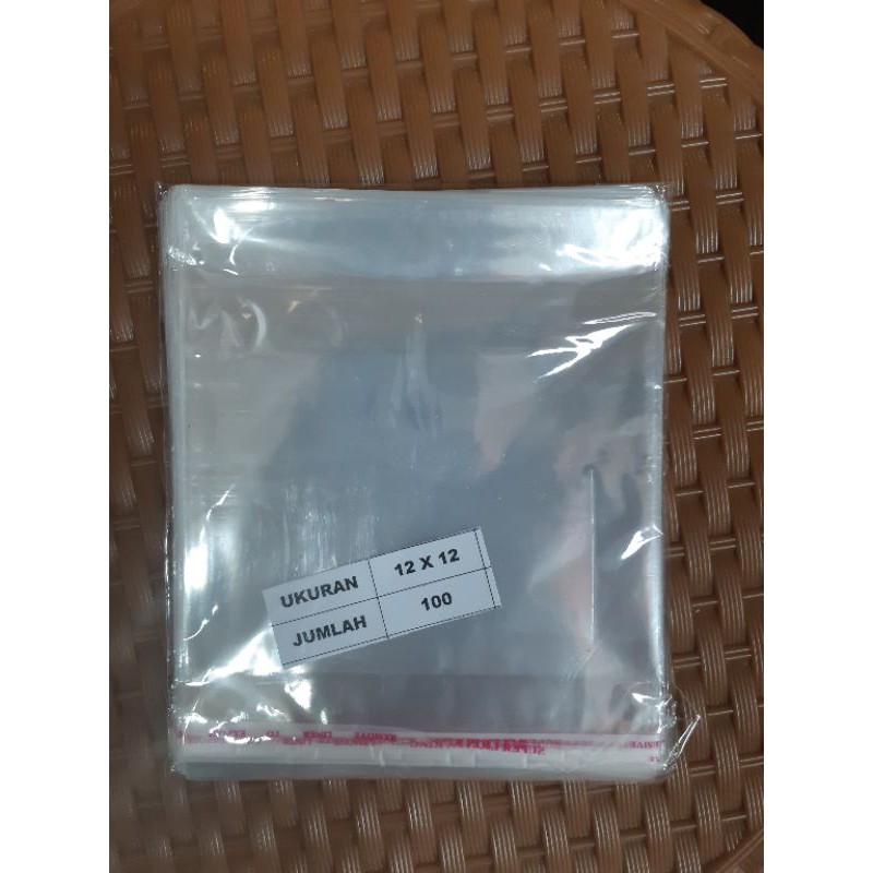 

plastik opp 12cmx12cm 100lbr