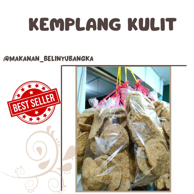 

Kemplang Kulit Ikan Tenggiri Bangka