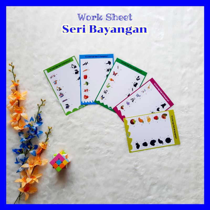 MAINAN EDUKASI ANAK WORKSHEET WIPE AND CLEAN BUSY PAGE LEMBAR AKTIVITAS ANAK PAUD 3 TAHUN  seri baya