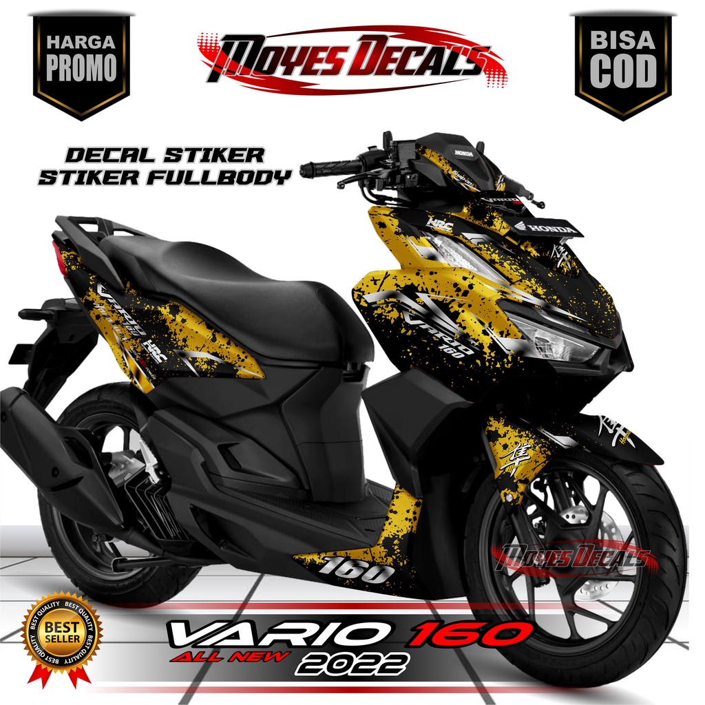 Decal stiker vario 160 fullbody stiker fullbody motor vario 160 decal stiker variasi honda vario 160