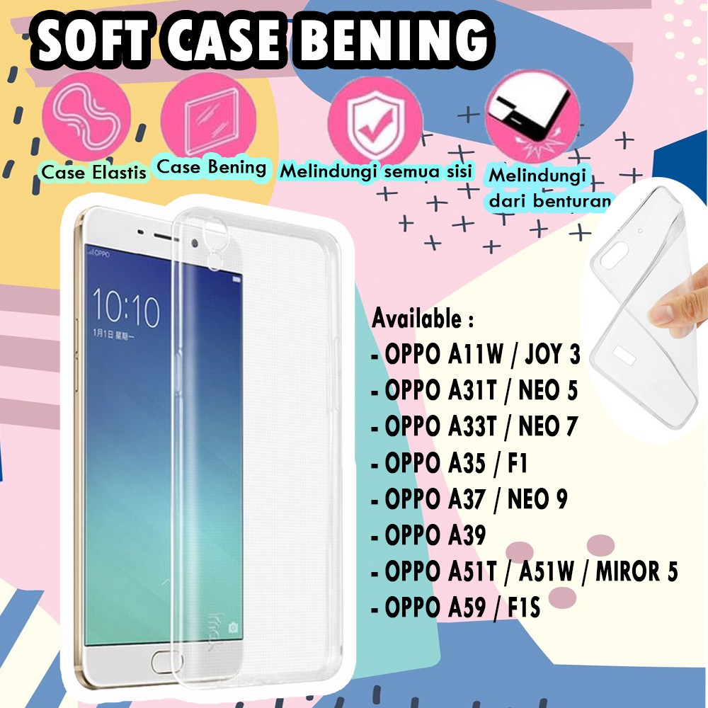 WARNA ACAK Ultrathin Silikon Case Casing OPPO A11W/A11/JOY3 JOY 3/A31 NEO 5 NEO5/A33 NEO 7 NEO7/A37 NEO 9 NEO9/A39 A57/A51 A51W/A59 F1S/iPhone 7 7G/iPhone 6 6G 4.7 inch/iPhone 6 Plus 5.5 inch