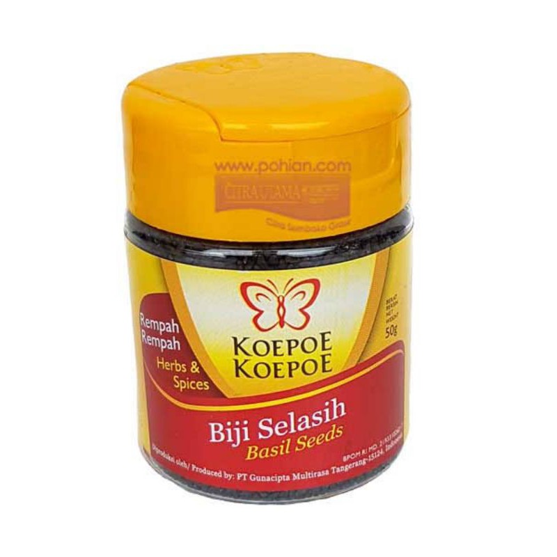 

Biji Selasih KOEPOE KOEPOE - Basil Seeds