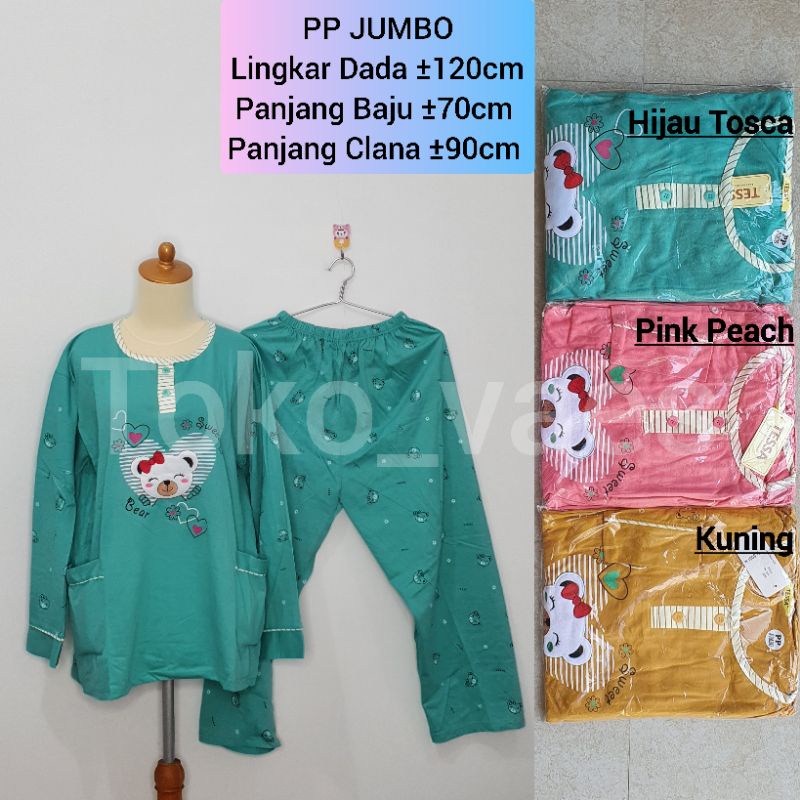 BABYDOLL TESSA PP JUMBO DEWASA /BAJU TIDUR WANITA JUMBO