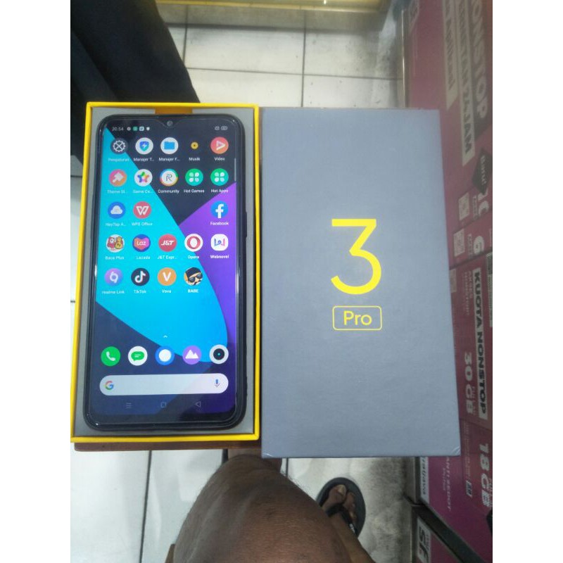 realme 3pro fullset second 4/64gb