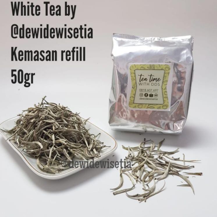 

( BAYAR DITEMPAT ) Teh Putih/ White Tea Gamboeng teh diet dan kesehatan kemasan refill