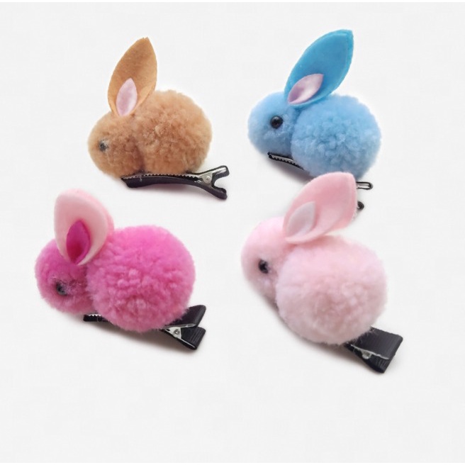 Jepit Rambut Fashion Korea Kelinci Rabbit Aksesoris Rambut Lucu J143