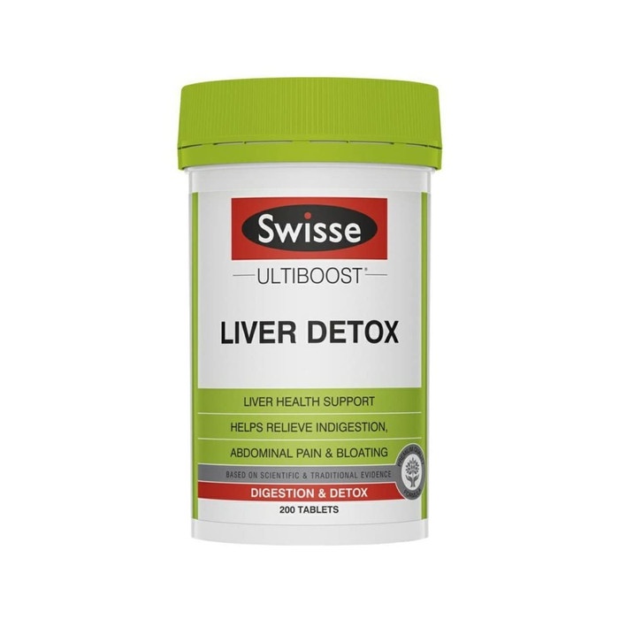 Swisse Ultiboost Liver Detox 200 Tablet | Shopee Indonesia