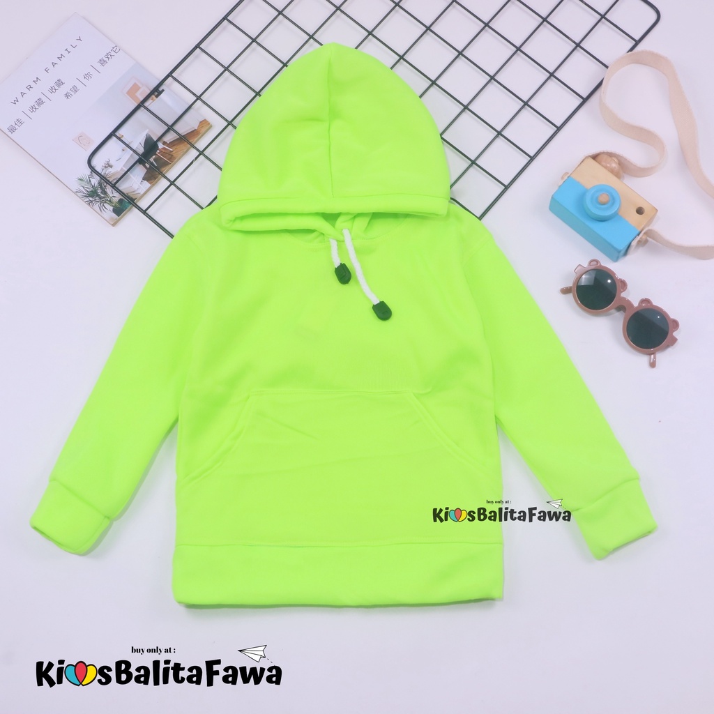 Hoodie Anak Polos uk 1-3 Tahun / Universal IMPORT Sweater Anak Laki Perempuan Baju Hangat Panjang