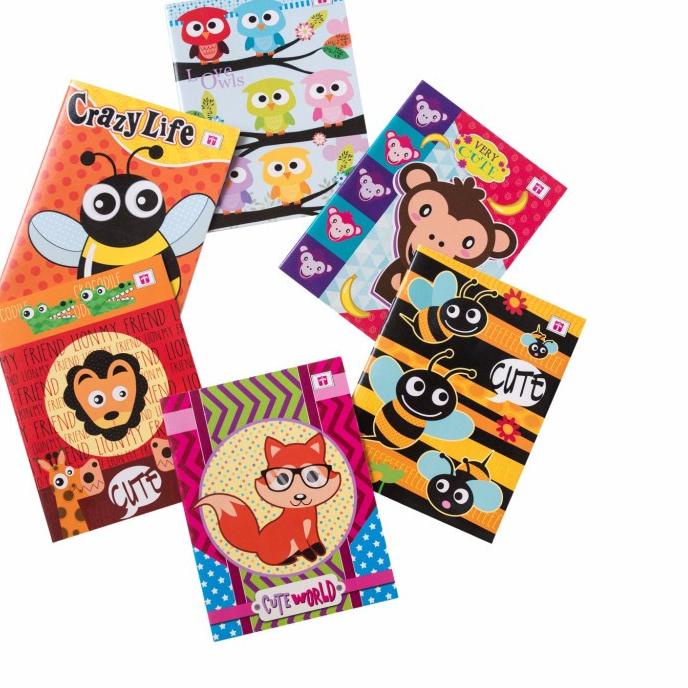 

New! buku tulis tiara 38 lembar campus / fancy ukuran Quarto 1PACK / 10Pcs ,,
