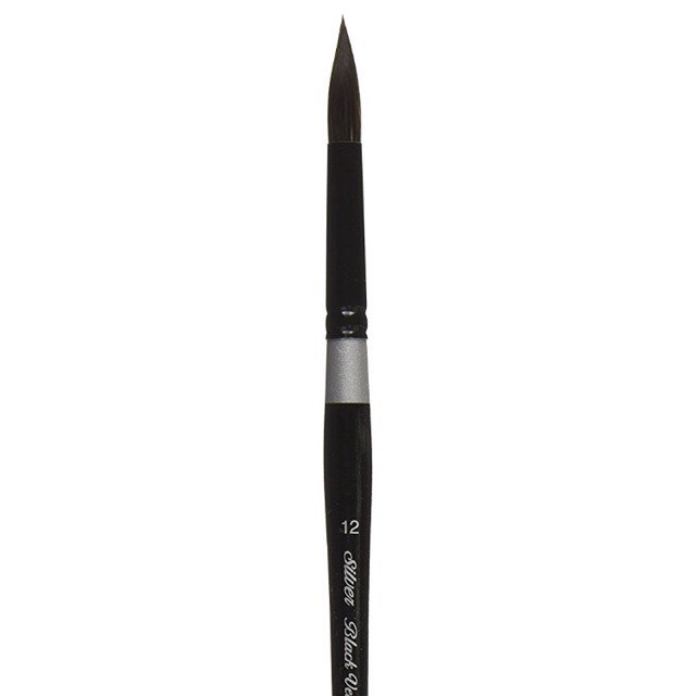 

Silver Brush Black Velvet No 12
