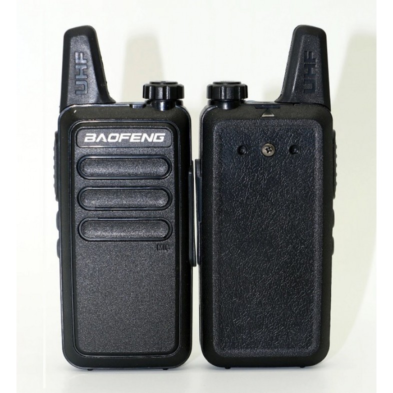 BAOFENG BF-R5 MINI Two-Way Handy Radio 2W UHF 400-470MHz - Black