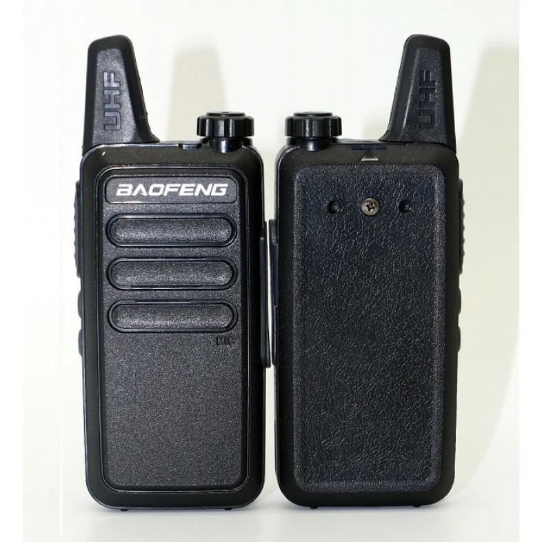 BAOFENG BF-R5 MINI Two-Way Handy Radio 2W UHF 400-470MHz - Black