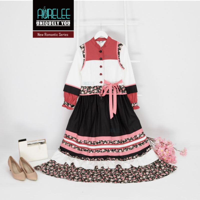 (NEW) Gamis AURELEE A-4072101 noir series
