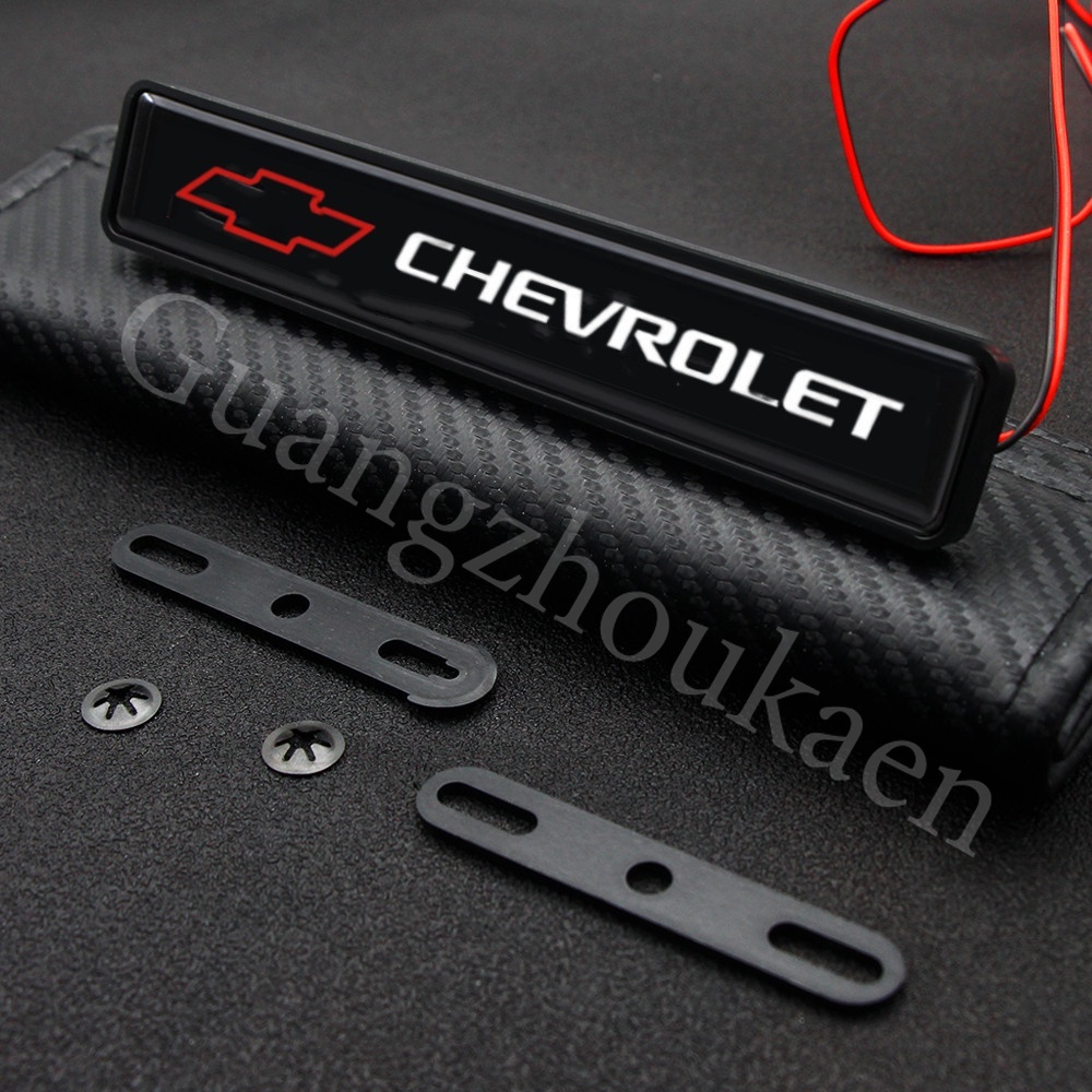 Chevrolet Lampu LED Logo  Untuk Dekorasi Kap Depan Mobil Spin Lova Aveo Captiva Trax Trooper