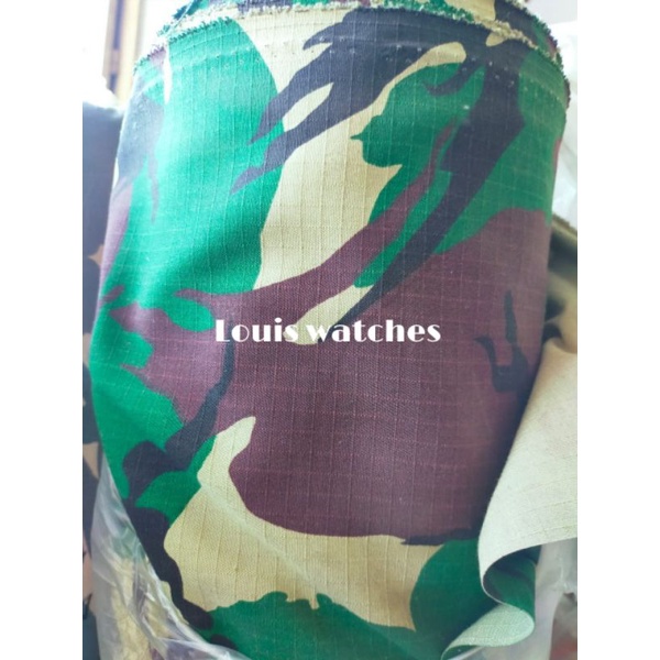 kain ripstop army per meter lebar 150cm