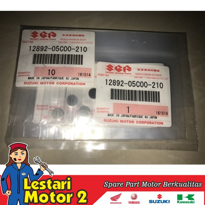 Promo Sim Klep Satria FU Ukuran 210 Original SGP Japan