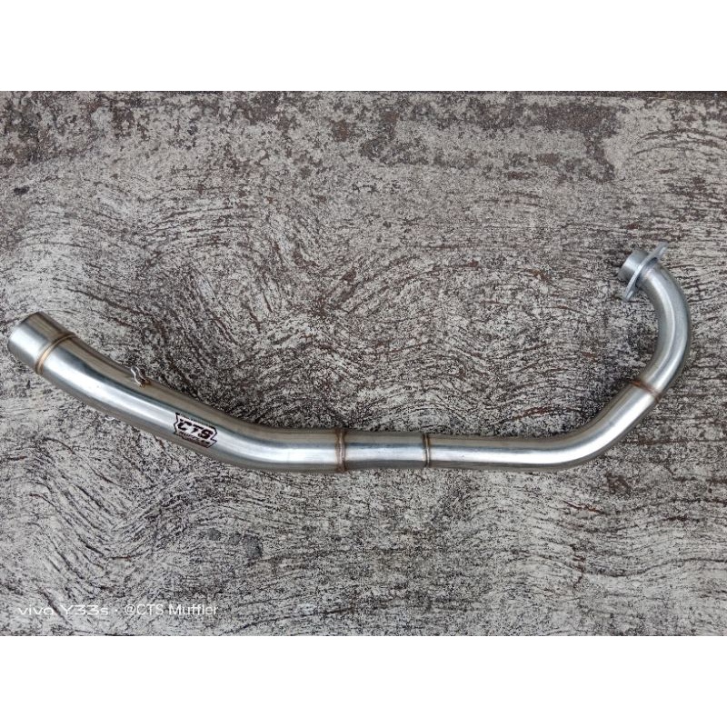 PIPA LEHER SATRIA FU KARBU ORIGINAL CTS MUFFLER