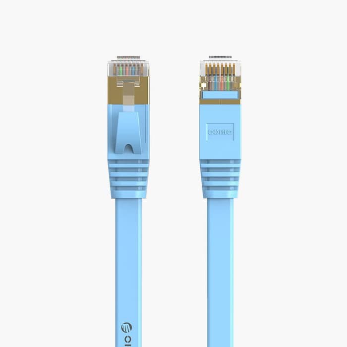 Kabel lan 3M Orico Cat 7 flat PUG-C7b-30 - Cable Lan cat7 3 meter orico 10gbps ethernet network