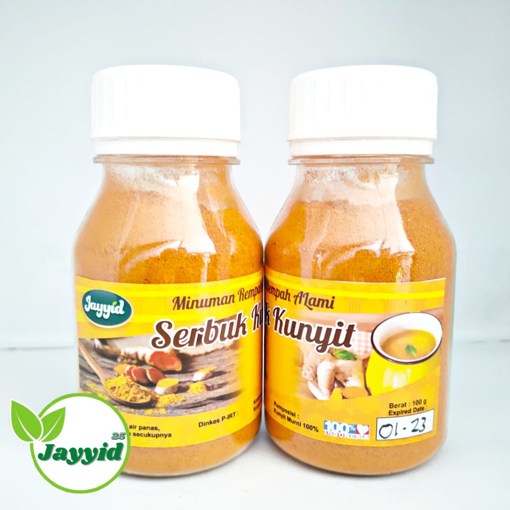 

Serbuk Kunyit Murni 100gr Original Jayyid