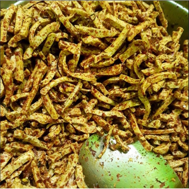 Basreng Stick 50-100 Gram Original dan Pedas Daun Jeruk-50 gr Pedas