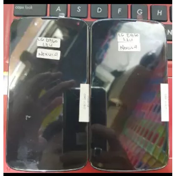LCD 1SET PLUS FRAME LG NEXUS 4 E960 ORIGINAL BLACK