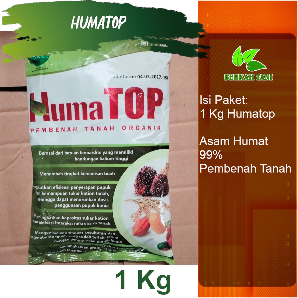 HUMATOP 1 KG ASAM HUMAT PEMBENAH TANAH