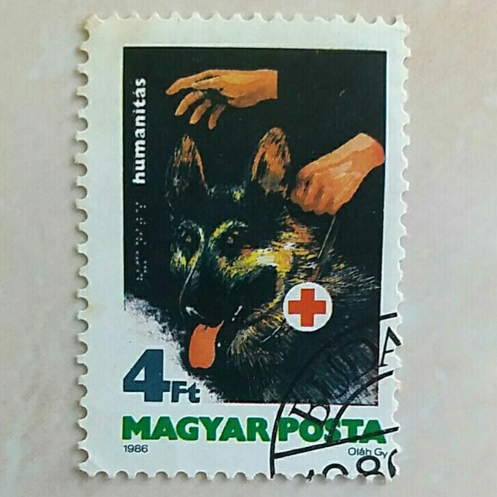 

(AA) Perangko Hongaria 1986 Red Cross 4Ft Used
