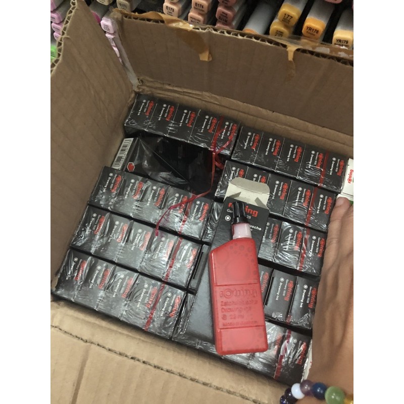 

tinta rapido warna merah rotring