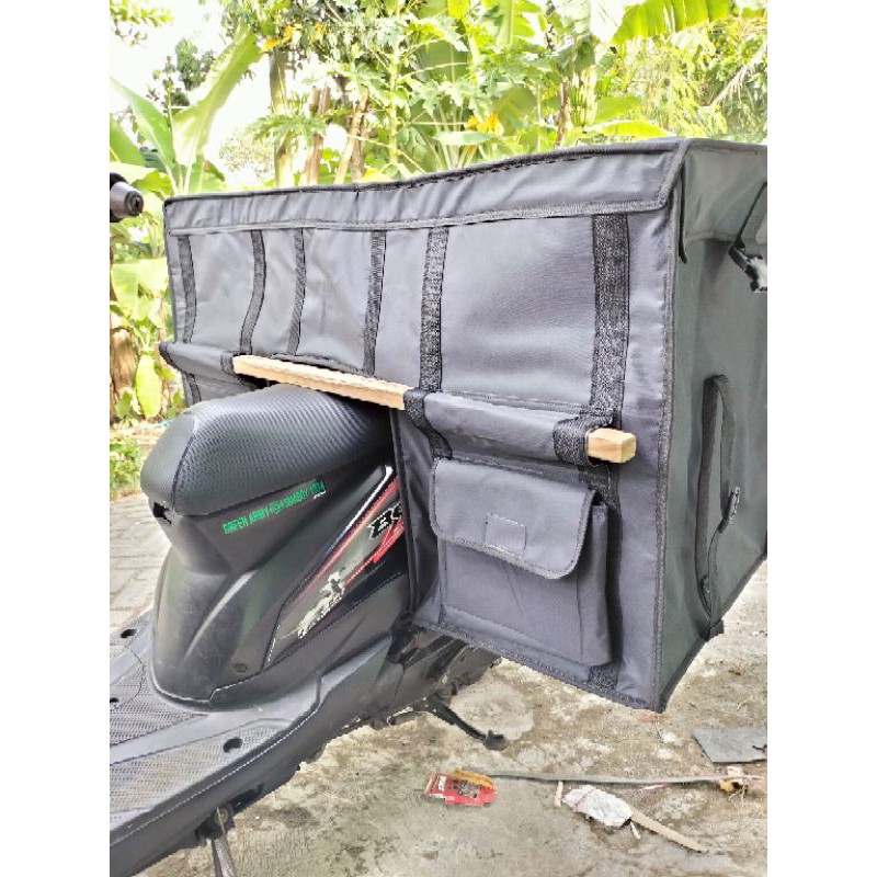 TLM TAS MOTOR SUSUN / TAS OBROK TINGKAT / TAS KURIR MOTOR SUSUN / TAS POS SUSUN