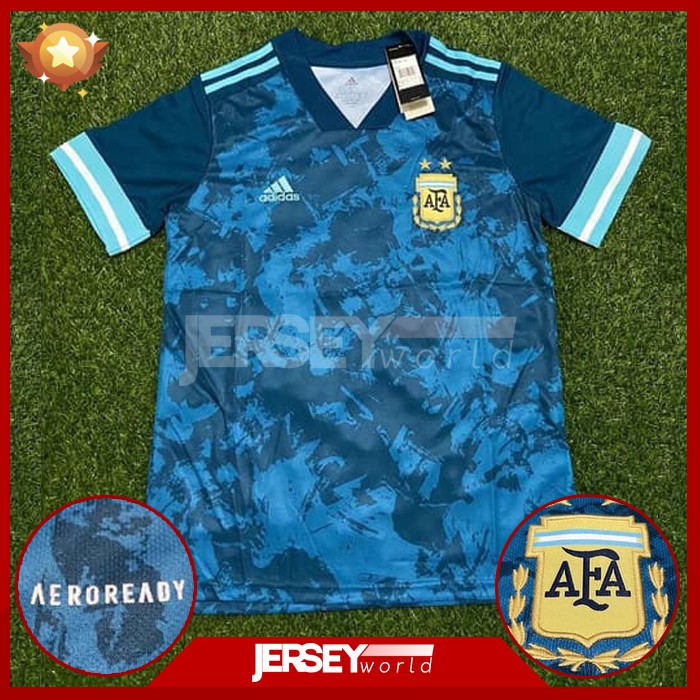 Jersey Celana Tmnas Argentina Away Climachill Adizero 2019-2020 PREMIUM GRADE ORI - Ada Big Size XXL