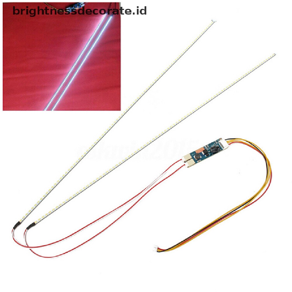 1 Set Kit Strip Backlight Led Update Ccfl Lcd Screen To Led Monitor Ukuran 490mm