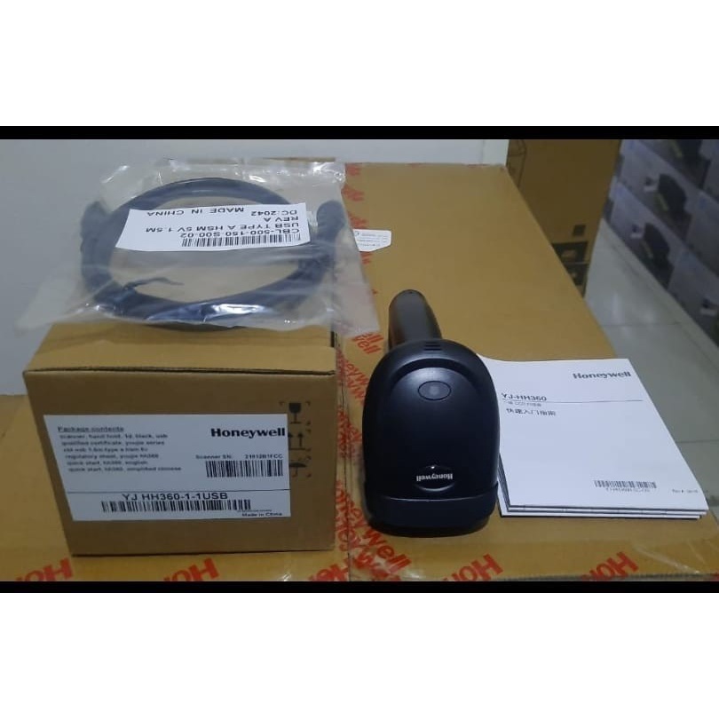 HONEYWELL HH360 BARCODE SCANNER HONEYWELL HH-360 1D USB