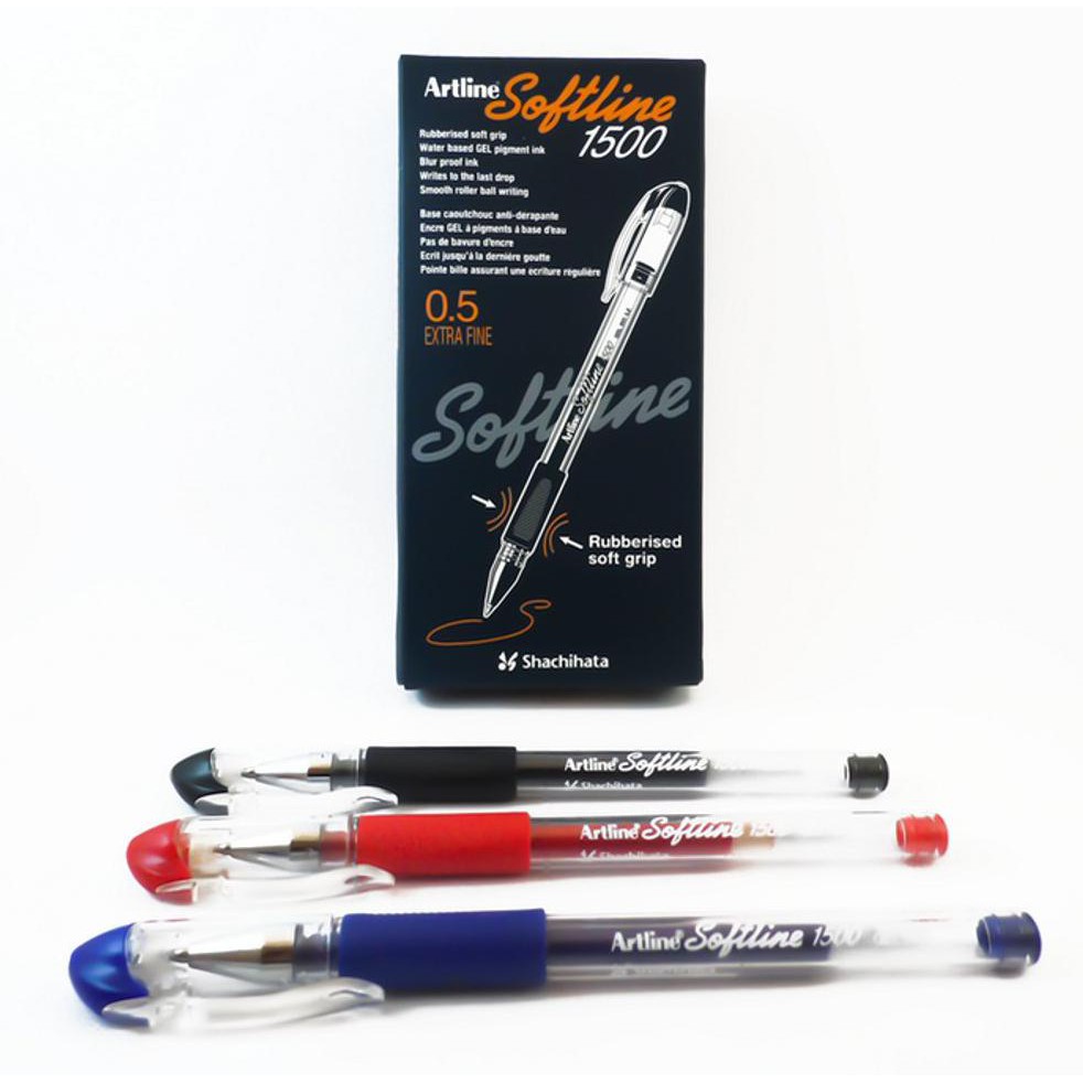 

ARTLINE EGB-1500 BALLPOINT GEL 0.5MM SOFTLINE PACK