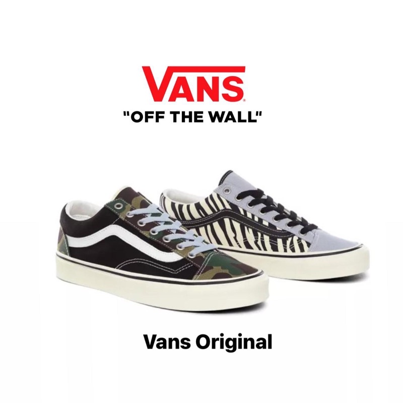 Vans Style 36 Mismatch Camo zebra Original