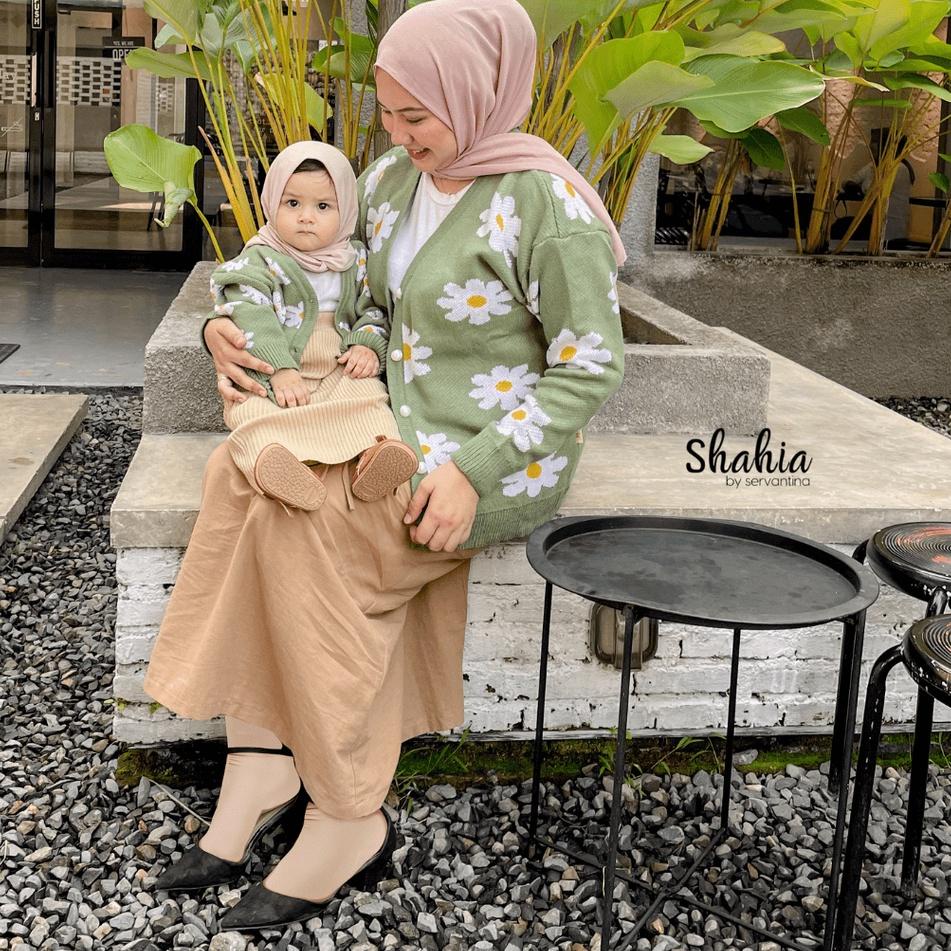 Stok Terbatas SHAHIA - Flo Cardigan Couple Kids & Mommy