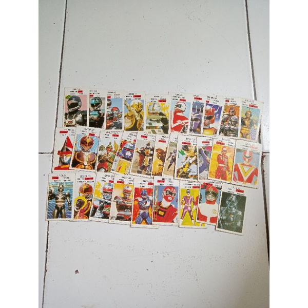 Kartu Kwartet Robot jadul