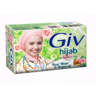 GIV BAR SOAP BEAUTY HIJAB ROSE&amp;ARG