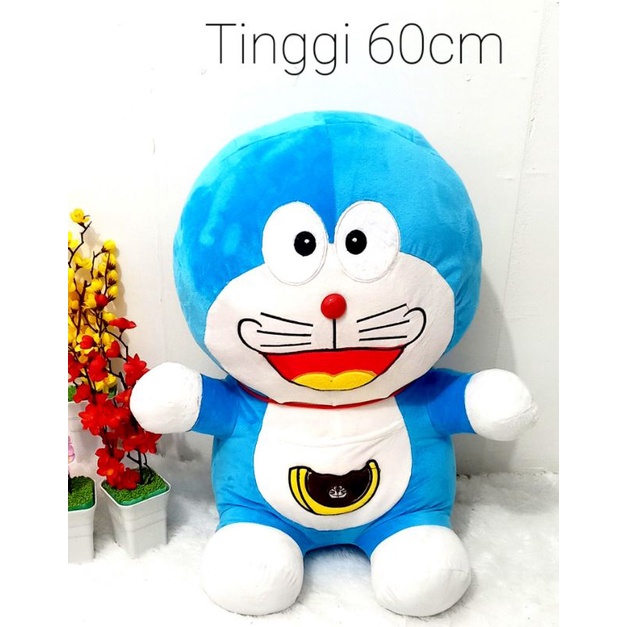 Boneka Lucu Doraemon Jumbo ukuran 60cm