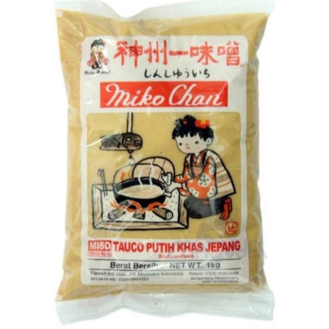 

:>:>:>:>] mikochan miso putih 1kg / miko chan tauco shiro jepang shinshuichi
