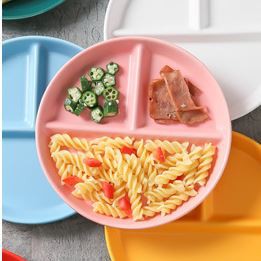 PP 28 Piring Keramik Skat Matte Porselin Piring datar Bulat Japan Korea Western Style Impor-3