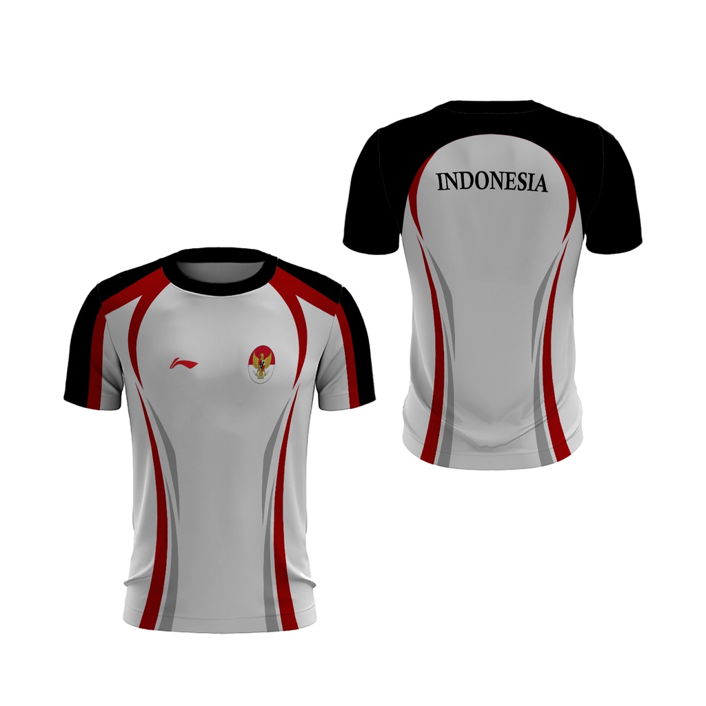 Utamamedia - Kaos Jersey Badminton Keren | Jersey Badminton Indonesia | Jersey Badminton O-Neck